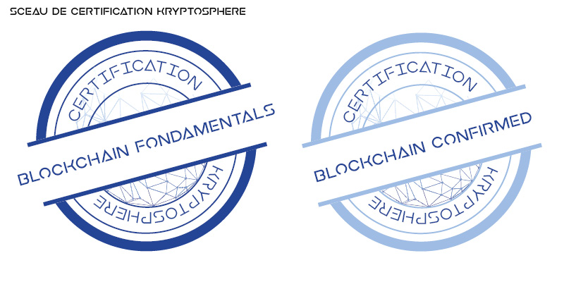 Sceaux de certification Kryptosphere